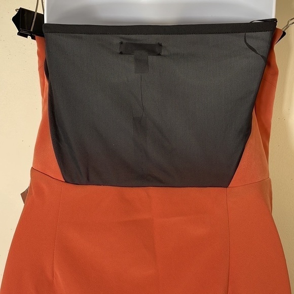 NWT. Topshop 8 Mesh Back Bardot Midi Dress. - Picture 11 of 12